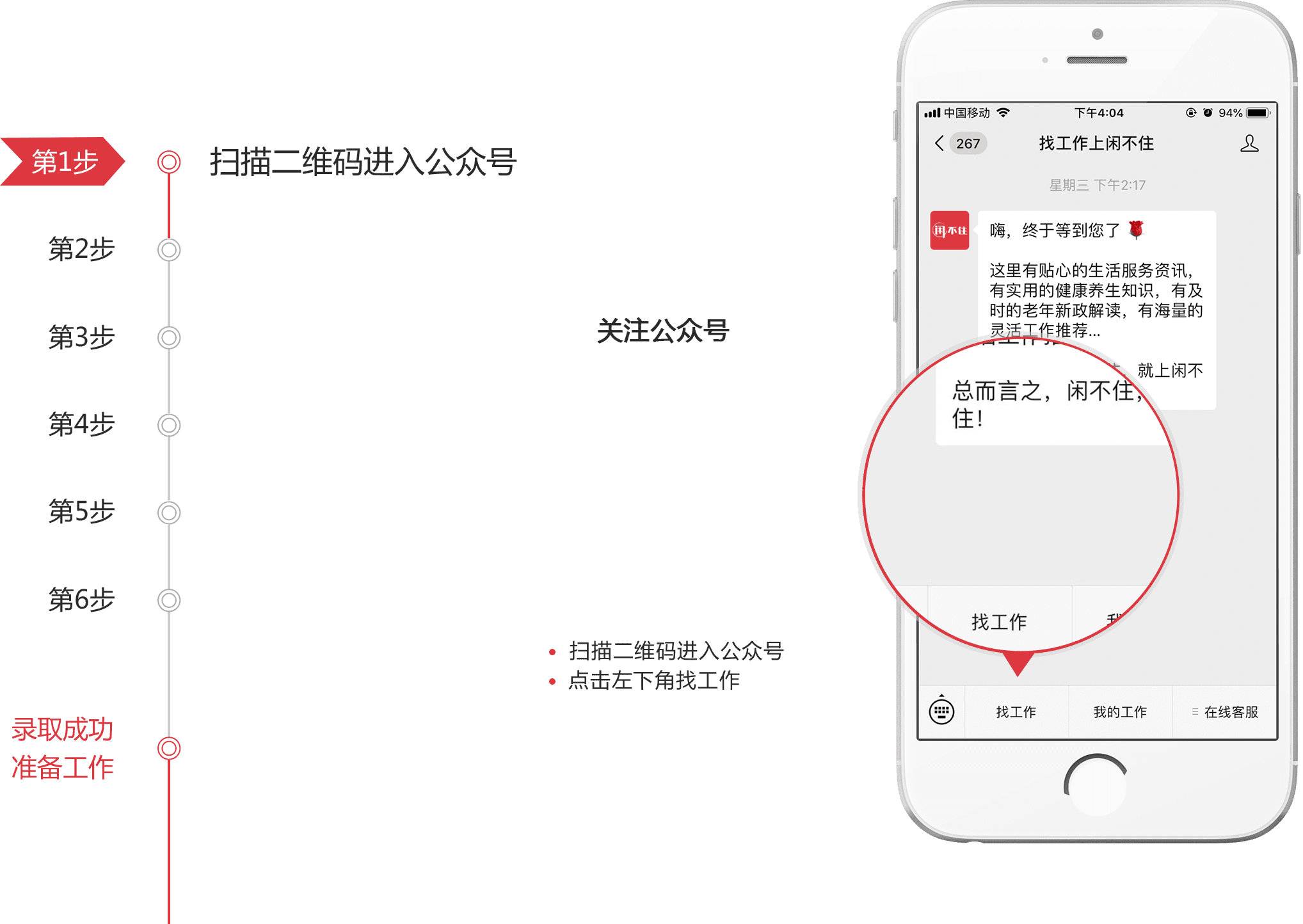 闲不住找工作